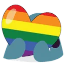 BlobhajPrideHeart BlobhajPrideHeart