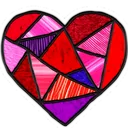 4433stainedglassheart