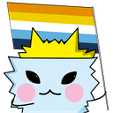 pride_AroAceTogetchi Discord emoji