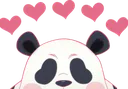 JJKPandaHearts Discord Emoji