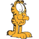 GarfieldThink Discord Emoji