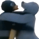 pingu_robby_hug Discord emoji