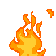 Orange Flame Discord Emoji