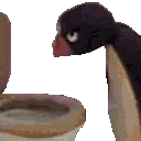 pingu_puke Discord emoji
