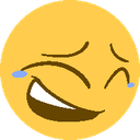 A_face_laughter Discord emoji