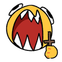 A_face_emoji_holy Discord emoji