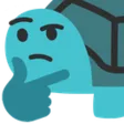 CEPThinkingTurtleBlue Discord Emoji