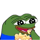 PepeEatingPopcorn Discord Emoji