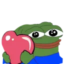PepeHeart Discord Emoji