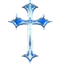 Blue Cross Discord Emoji