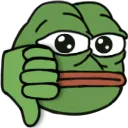 pepethumbdown Discord Emoji