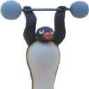 pingu_strong Discord emoji