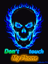 BlueScarySkull animated GIF emoji - Friends 18+ Sfw | Adults-only • active-chat • Mature • Friendly • Gaming • Lgbtq+ • Hangout