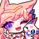 b_ahri_hug Discord Emoji