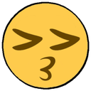 shiftyeyeswborder Discord emoji