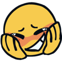 Y_blushing Discord emoji