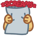 screams Discord emoji
