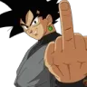 GokuBlackMiddleFinger