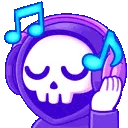 karaoke_skull_vibe_rainbow_BOMBG