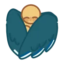 Blue_selfhug