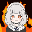 elsieBurning animated Discord emote from Anime Sekai