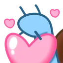 snailheartblue