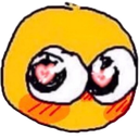 e_blushing Discord emoji