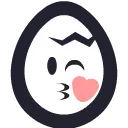 egg_KissLoveWink