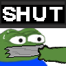 pepeShut Discord emoji