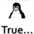 true