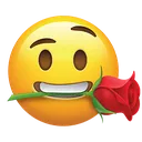 rose_in_mouth