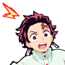Tanjiro_Shock Discord emoji