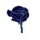 93771flowerdarkblue