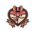 6402heartbootytattoo