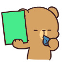 BearGreenCard Discord emoji
