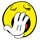 yawning Discord Emoji from WiseHosting