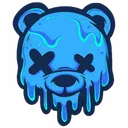 bluedrippybear