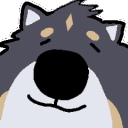 mlem_licking_dog Discord emoji