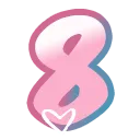 number_8_pink