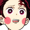 Tanjiro_Confused Discord emoji