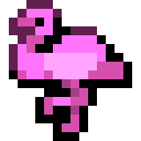 flamingo Discord sticker from WiseHosting