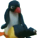 pingu_spank Discord emoji