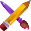 PencilAndBrush