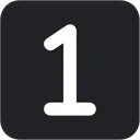 one
