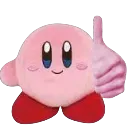 KirbyPlush_ThumbsUp