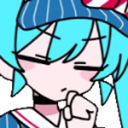 Mesmerizer_Miku_Think Discord emoji