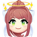 MonikaAngelic_320 Discord emoji