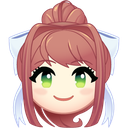 MonikaSmile_320 Discord emoji