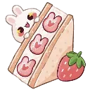 2746strawberrycakebunny