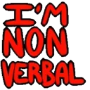 nonverbal